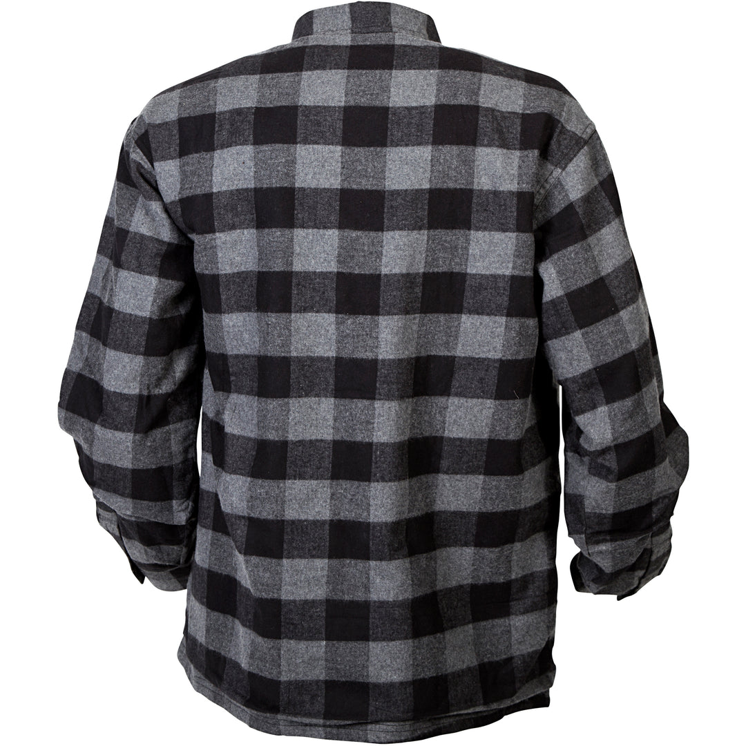 SCORPION EXO Covert Moto Flannel Black/Grey - Rear View