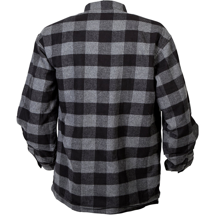 SCORPION EXO Covert Moto Flannel Black/Grey - Rear View