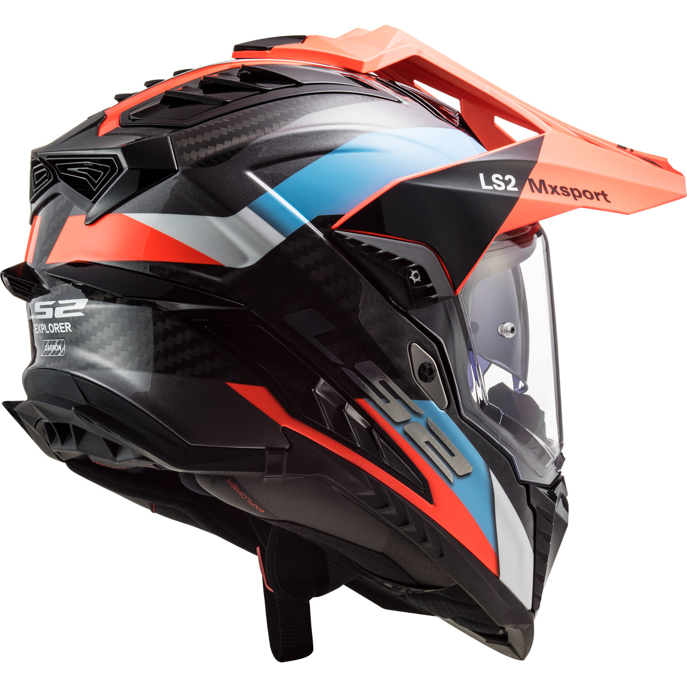LS2 Helmets Explorer C Frontier Motorcycle Dual Sport Helmet