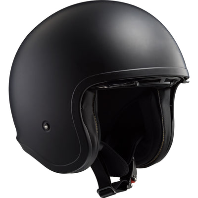 LS2 Helmets Spitfire Solid Motorcycle Open Face & 3/4 Helmet