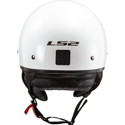 LS2 Helmets Bagger Solid Motorcycle Half Helmet
