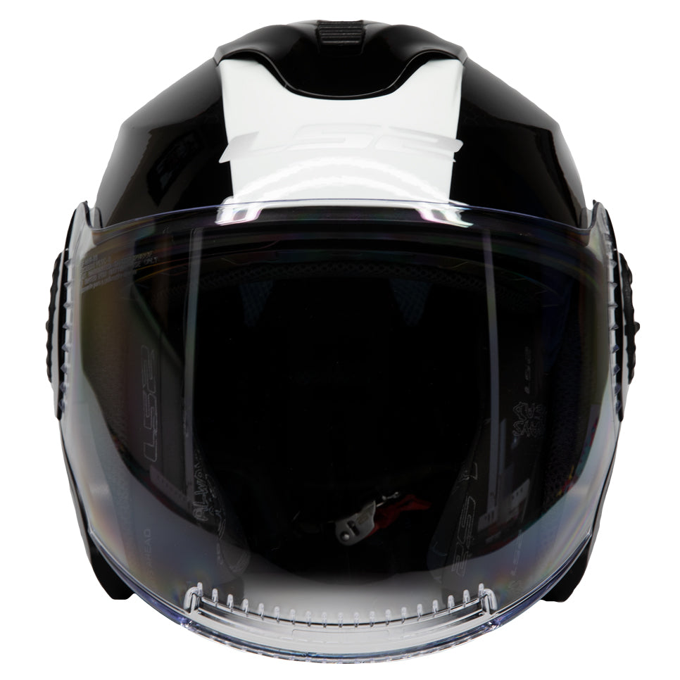 LS2 Helmets Verso Rave Motorcycle Open Face & 3/4 Helmet