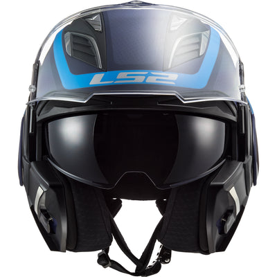 LS2 Helmets Valiant II Orbit Motorcycle Modular Helmet