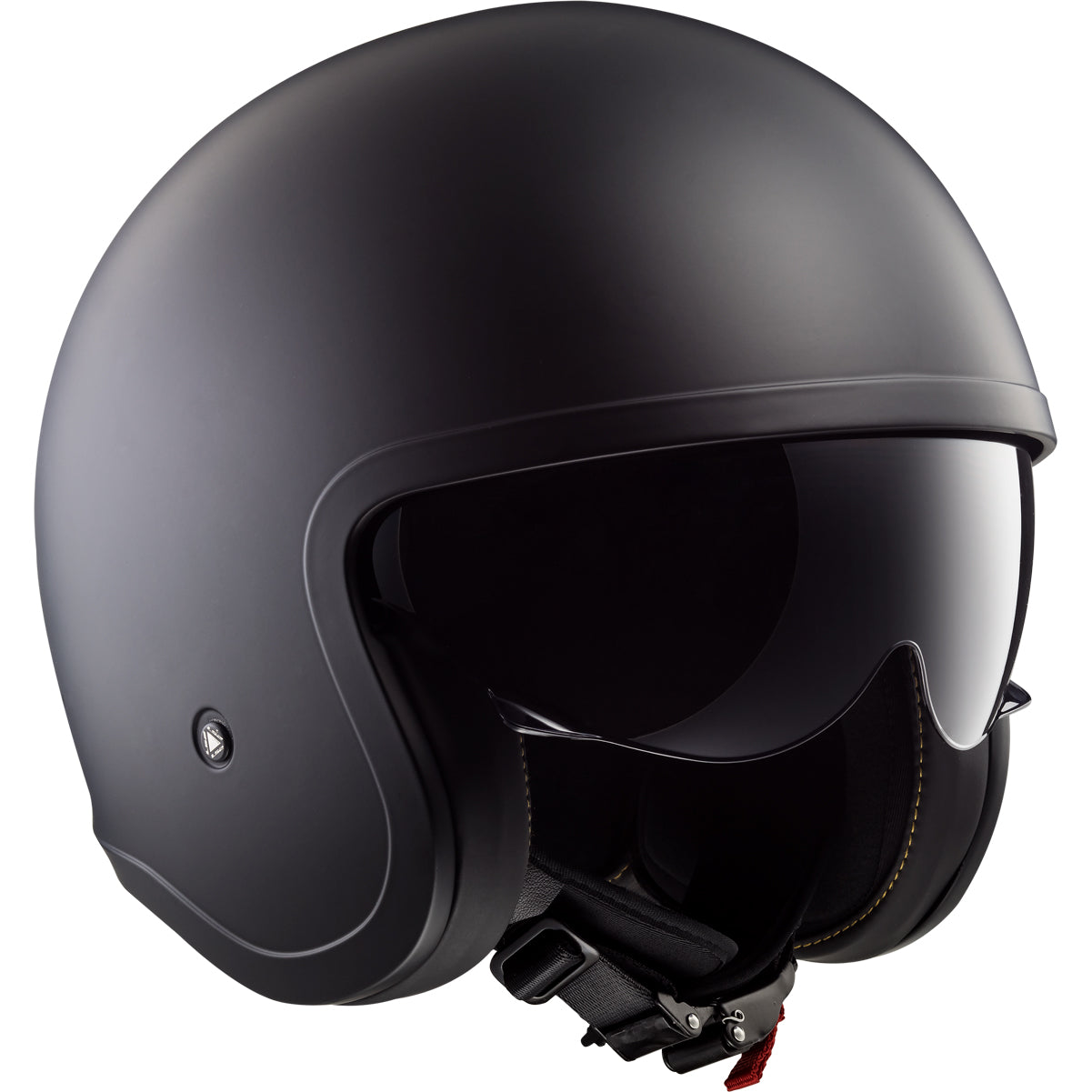 LS2 Helmets Spitfire Solid Motorcycle Open Face & 3/4 Helmet