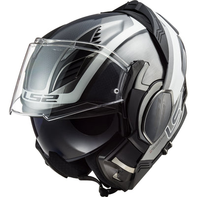 LS2 Helmets Valiant II Orbit Motorcycle Modular Helmet