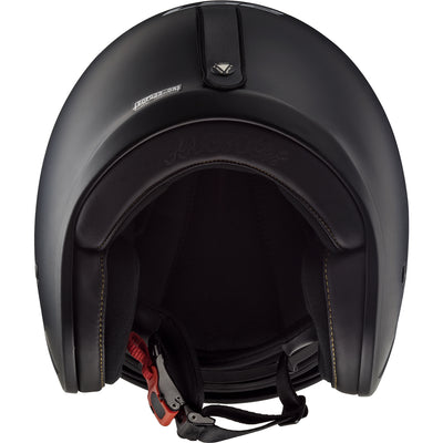 LS2 Helmets Spitfire Solid Motorcycle Open Face & 3/4 Helmet