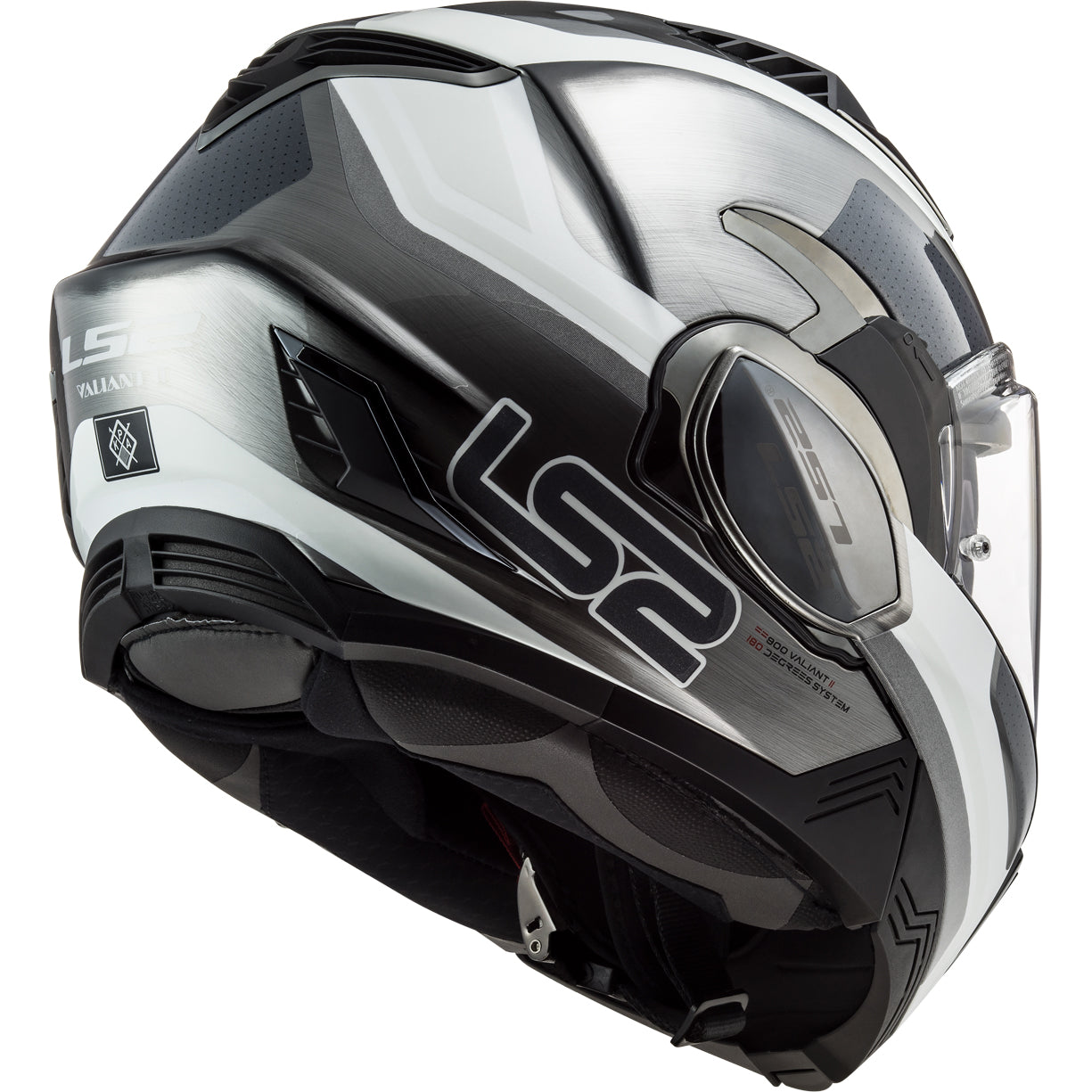 LS2 Helmets Valiant II Orbit Motorcycle Modular Helmet