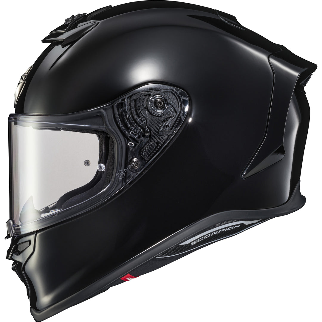 SCORPION EXO EXO-R1 Air Solid Helmet Black - Side View