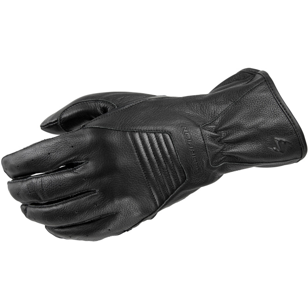 SCORPION EXO Full Cut Gloves Black - Back of Hand View