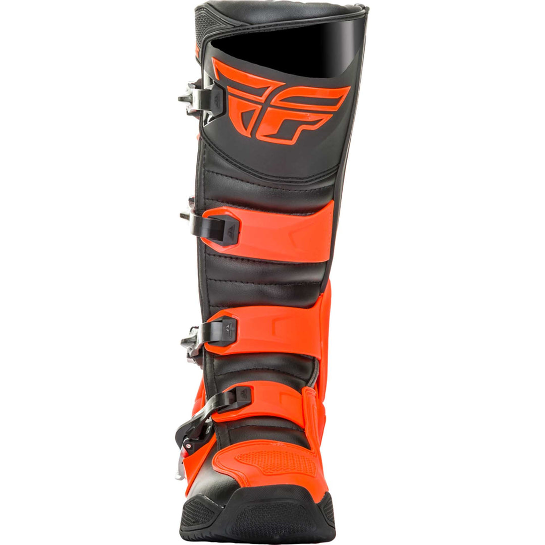 Fly Racing FR5 Boots Orange - Front View