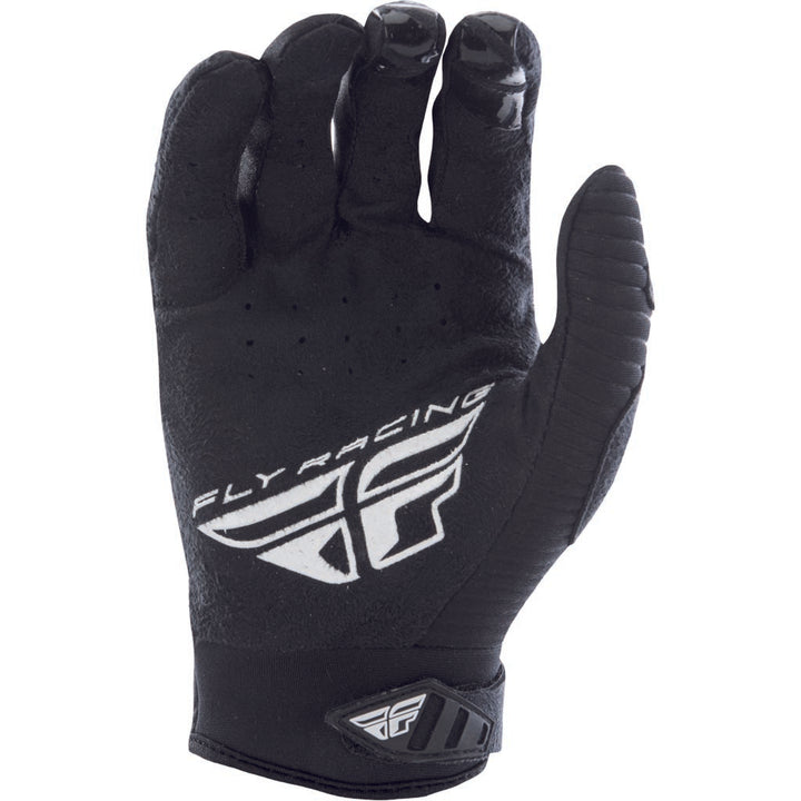 Fly Racing Patrol XC Lite Gloves Black/White - Palm View