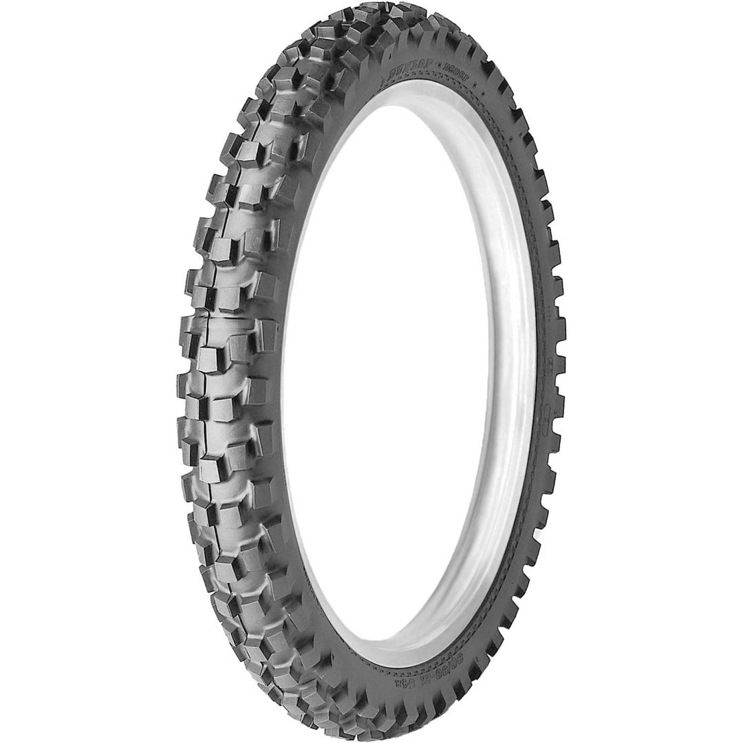 Dunlop D606 Tire Front - Angled Side View