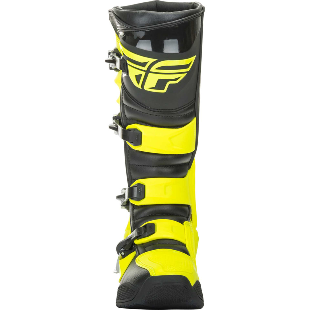 Fly Racing FR5 Boots Hi-Vis - Front View