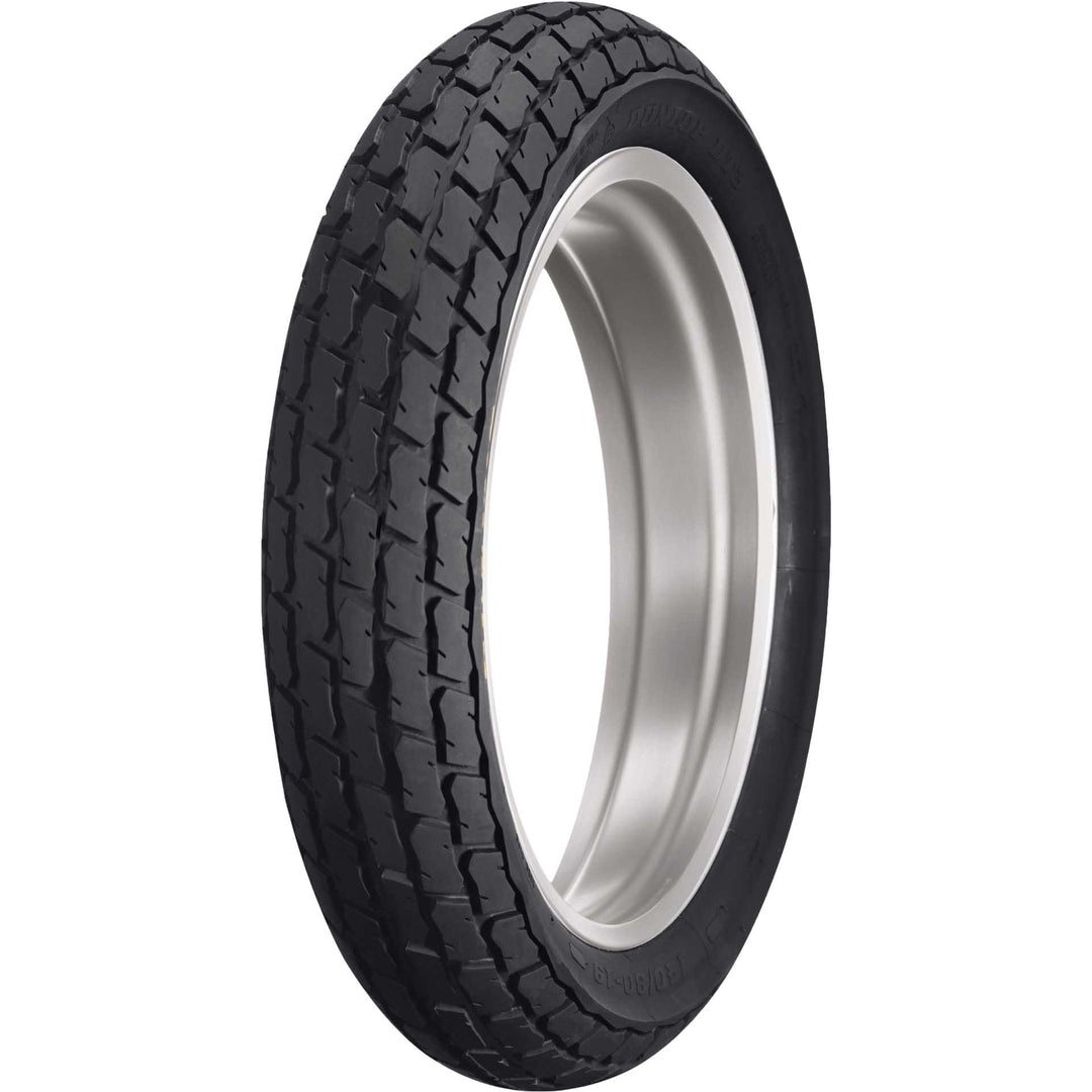 Dunlop K180A Flat Track Tire Rear - Angled Side View