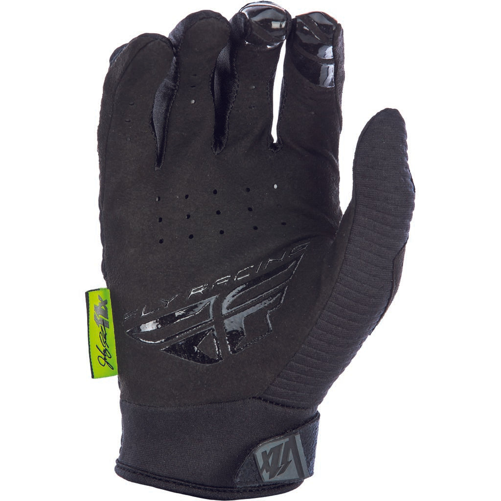 Fly Racing Patrol XC Lite Gloves Black/Grey - Palm View