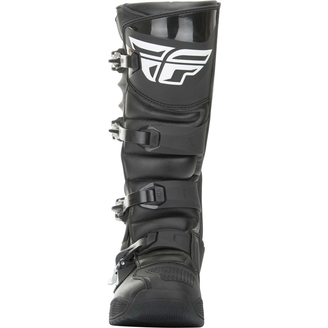 Fly Racing FR5 Boots Black - Front View