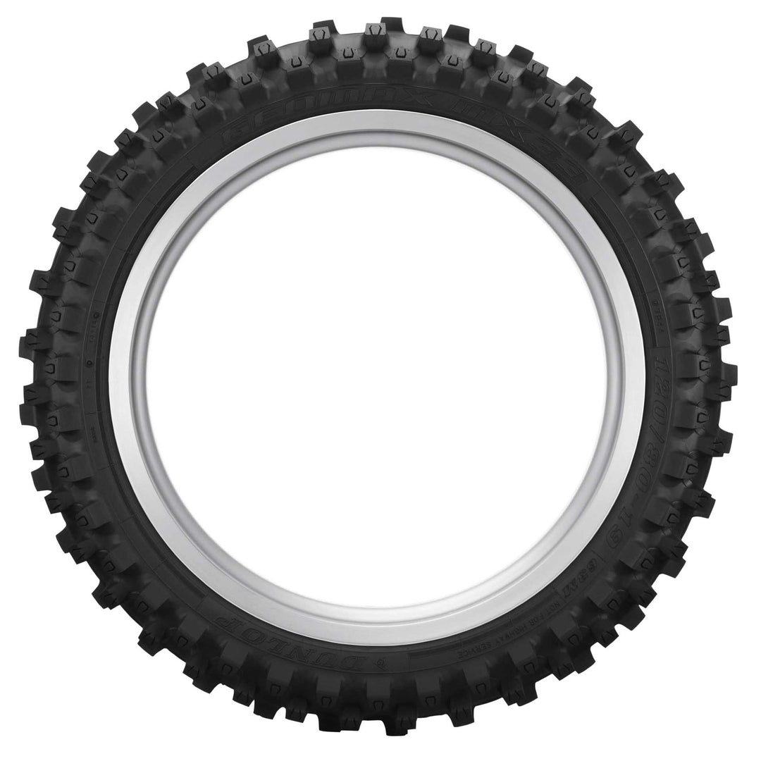 Dunlop Geomax MX33 Tire Rear - Side View