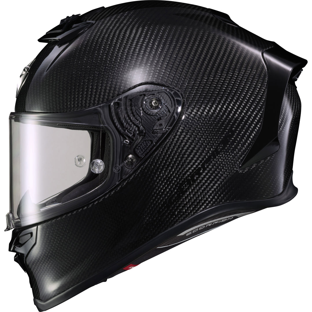 SCORPION EXO EXO-R1 Air Carbon Helmet Black - Side View