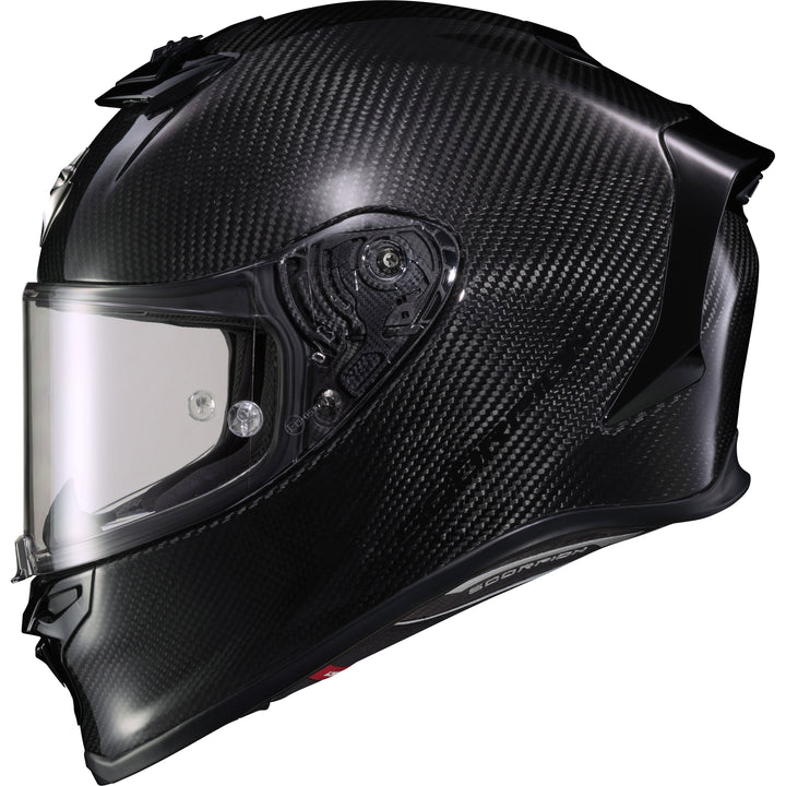 SCORPION EXO EXO-R1 Air Carbon Helmet Black - Side View