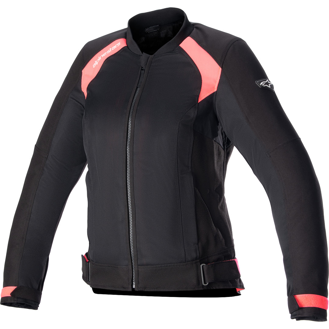 Alpinestars Stella Eloise Jacket Black/Pink - Front View