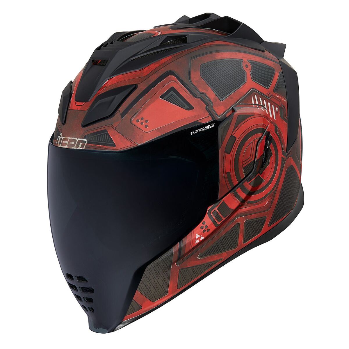 ICON Motorcycle Airflite Blockchain Helmet