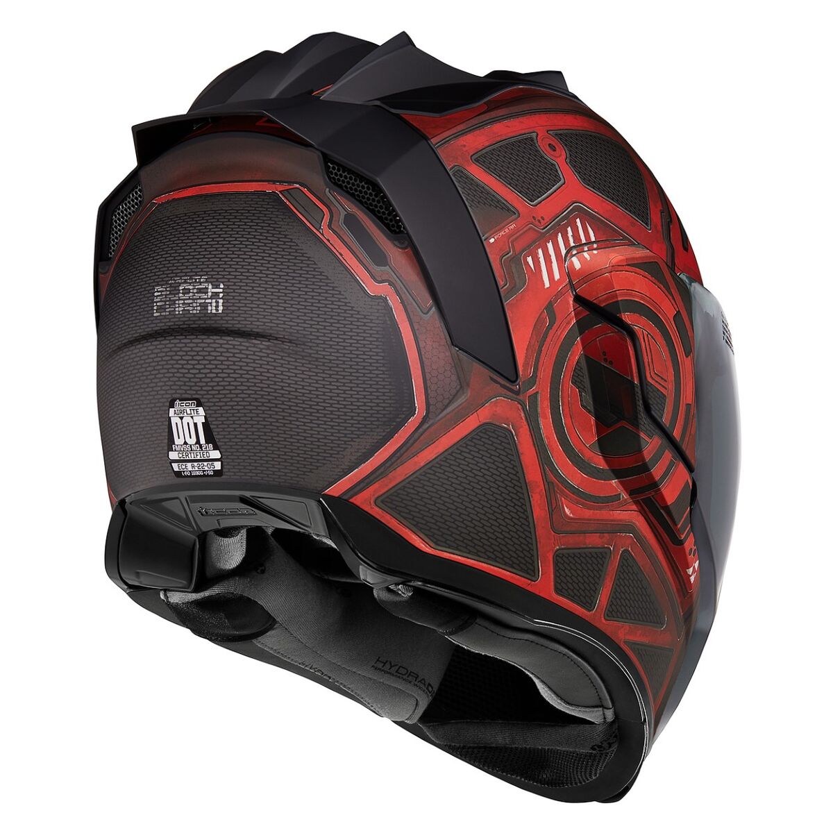 ICON Motorcycle Airflite Blockchain Helmet