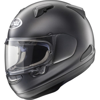 Arai Quantum-X Solid Helmet Black Frost -Side View