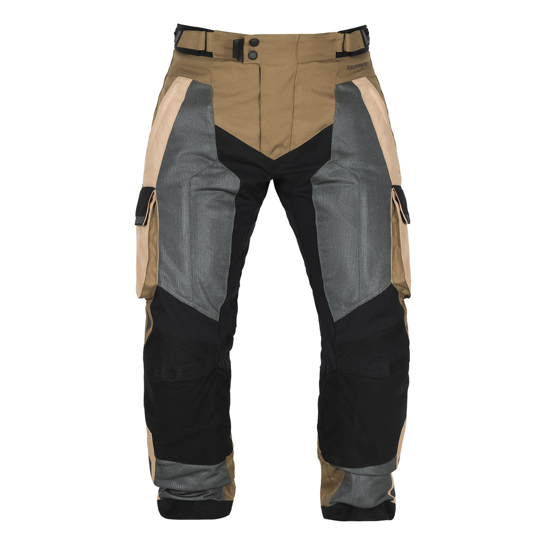 Tourmaster Horizon Line Men's Ridgecrest Pant Sand/Gray - Front View